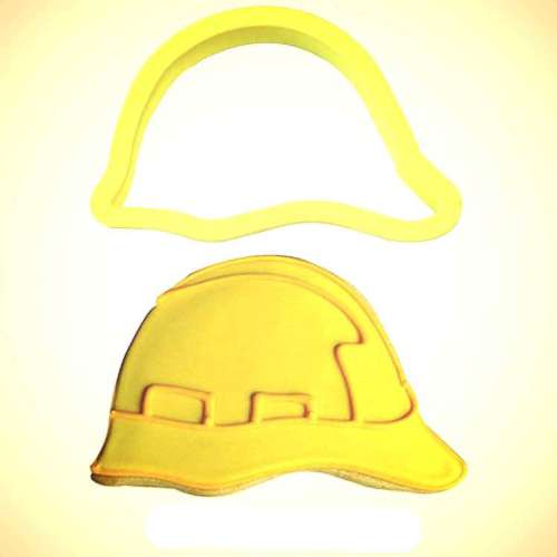 Construction Hat Cookie Cutter - Click Image to Close